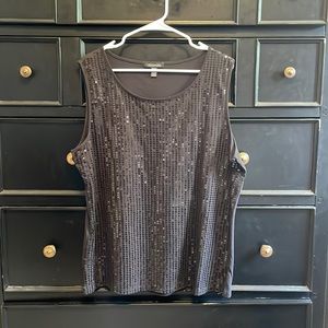 Sequin Tank Top - sz 20